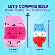 القطط مقابل المخللات أكياس الغموض 12pk Blue Wave C Plushies for Advent Calendars