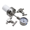 thumbnail image 4 of Cuve de Réacteur Autoclave de Synthéticité Hydrothermale + Manomètre d'Entrée 100ml 6Mpa, Longue Durée, 4 of 6