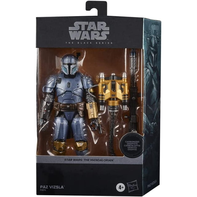 Star Wars The Black Series: The Mandalorian - Paz Vizsla Grafito Hasbro F2879