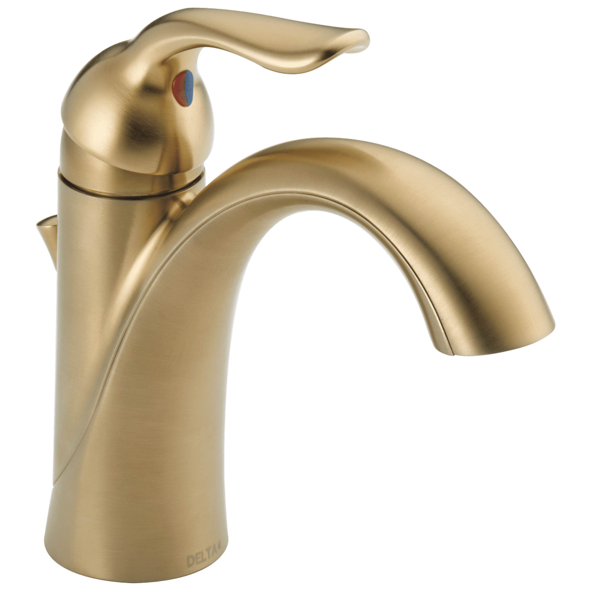 Delta Lahara Single Handle Bathroom Faucet in Champagne Bronze 538
