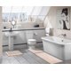 thumbnail image 5 of Alfombra de baño para baño, alfombra de baño antideslizante absorbente, alfombra de baño lavable, 30x50 cm (beige), 5 of 5