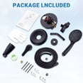 thumbnail image 7 of Wowow Single Handle 7-Spray Patterns Shower Faucet 1.8 GPM with Handheld Showerhead Corrosion Resistant in Oil Rubbed Bronze, 7 of 7