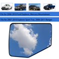 thumbnail image 3 of Cristal de espejo calefactable del lado del conductor compatible con Ford Explorer 2006-2010, Mercury Mountaineer, Sport Trac, cristal de espejo calefactable izquierdo, 3 of 6