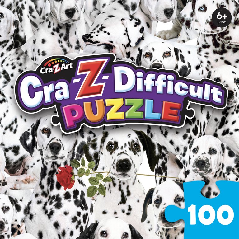 Cra-Z-Art 100 Piece Jigsaw Puzzle - Lots of Spots Puzzle