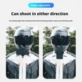 thumbnail image 4 of 360-Degree Adjustable Motorcycle Camera and Phone Mount Made of ABS and Silicone for Stable Shooting, 4 of 8