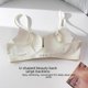 thumbnail image 5 of Sujetador de verano con escote plano sin costuras para mujer, con fruncido exterior, con forma de pecho pequeño, con forma de pecho grande y antiflacidez en la espalda, 5 of 6