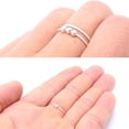 thumbnail image 4 of Anillo De Ansiedad De Rotación Libre Abierto Unisex Con Cuentas Anillos De Cuentas Giratorias Apilables Ajustables Methold AP005720-00, 4 of 6