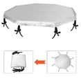 thumbnail image 4 of 8 Panel Dog Playpen Cover with Adjustable Size for Indoor and Outdoor Use, 4 of 7
