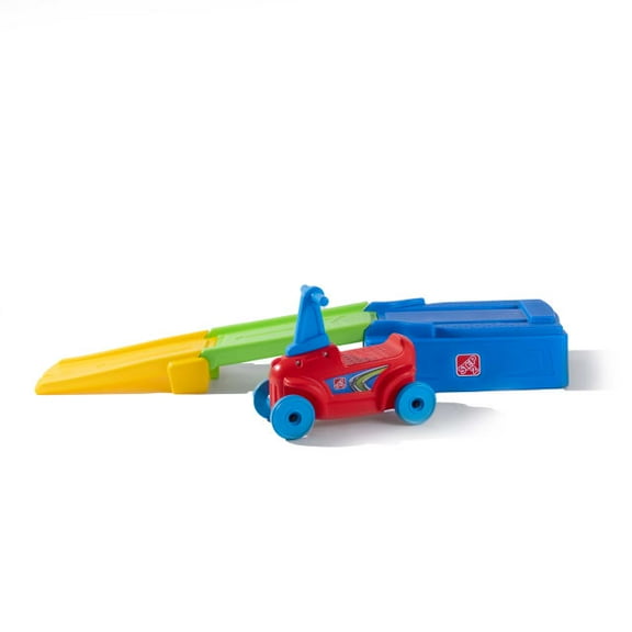 Step2 Dash and Stow Plastic Roller Coaster and Ride-On for Kids Ages 1.5 to 5 Years