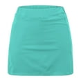 thumbnail image 3 of ZACPNCV Girl's Skorts Tummy Control Skorts Dressy Casual High Waist Athletic Shorts Skirts Sky Blue 10-11 Years, 3 of 7