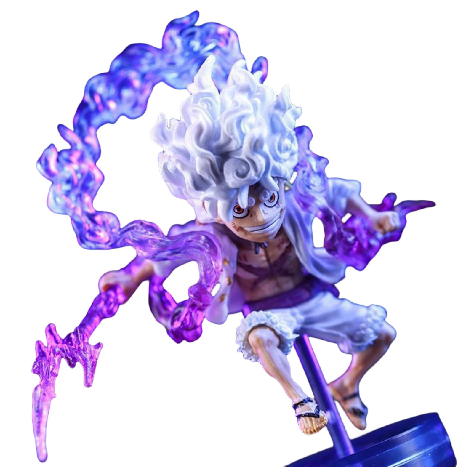 Njube Anime Figure YZ Nica Luffy PVC Action Toys Otaku Favorite Static Statue Game Decoration Gift 10CM