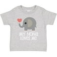 thumbnail image 3 of Inktastic My Nona Loves Me Grandchild Boys or Girls Toddler T-Shirt, 3 of 5
