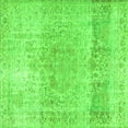 thumbnail image 1 of Ahgly Company Indoor Square Persian Green Traditional Area Rugs, 3' Square, 1 of 1