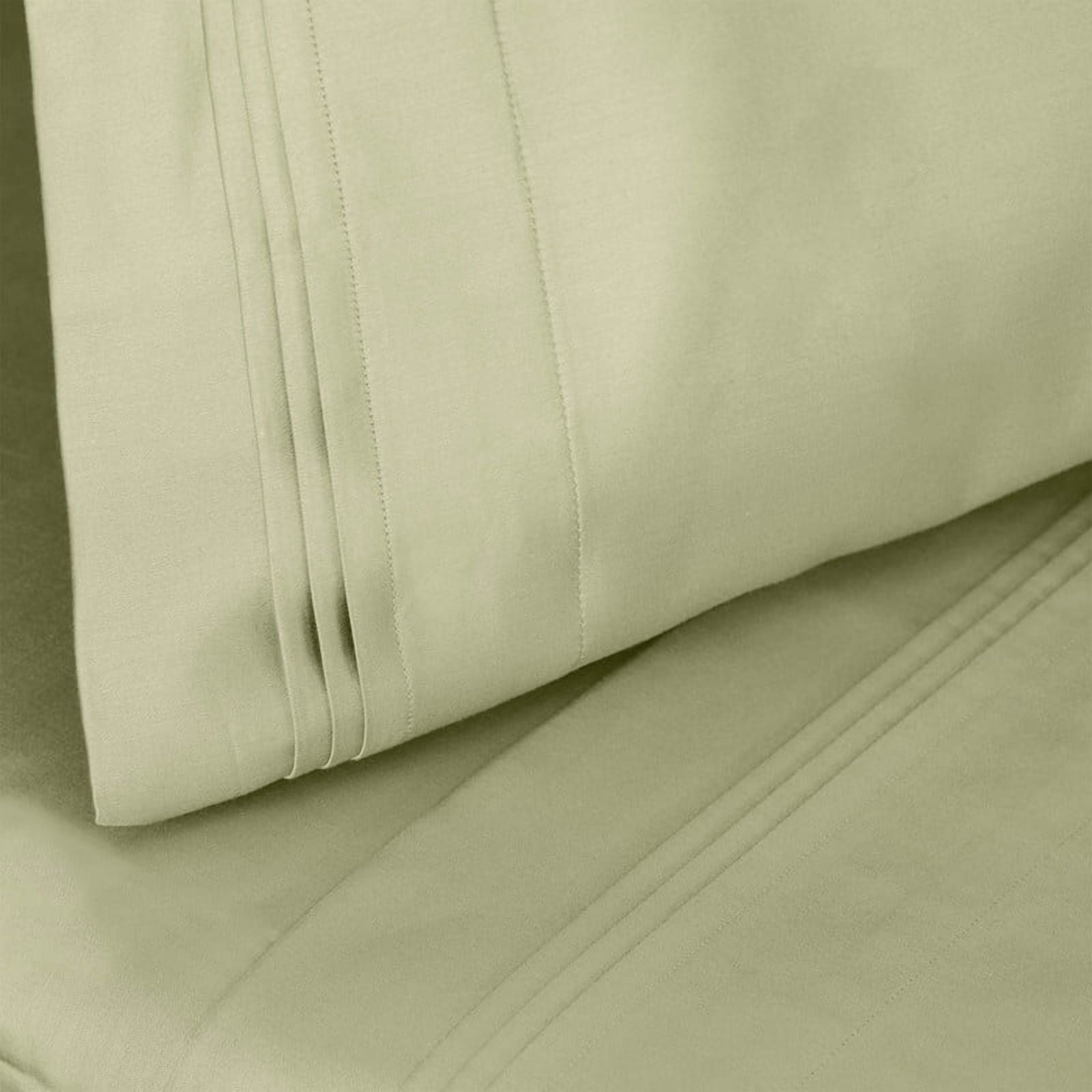 Superior 1000 Thread Count Egyptian Cotton Sheet Set, Deep Pocket Bed Sheets, King, Sage