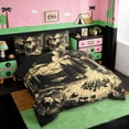 thumbnail image 2 of Erosebridal Rustic Camping Adventure 7 Pieces Bedding Comforter Set,Country Farmhouse Lodge Full Bedding Set For Adults,Reversible black, 2 of 7