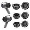thumbnail image 1 of Puntas de repuesto Bodykoo de espuma viscoelástica negras para Galaxy Buds3 Pro, 1 of 7