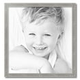 thumbnail image 2 of ArtToFrames 25" x 26" Classic Silver Picture Frame, 25x26 inch Silver Wood Poster Frame (WOM-4926), 2 of 7