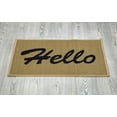 thumbnail image 4 of Ottomanson Welcome Collection Non-Slip Rubberback Design 2x3 Indoor Entryway Doormat, 20" x 30", 4 of 7