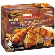 Innovasian Cuisine: Chicken Skewers Peanut Thai Style Fire Grilled Frozen EntrE, 17 oz