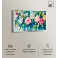 thumbnail image 2 of Blossoms of a Pink Dream Canvas Colorful Floral Art by Art Remedy, White Frame, 36" x 24", 2 of 7