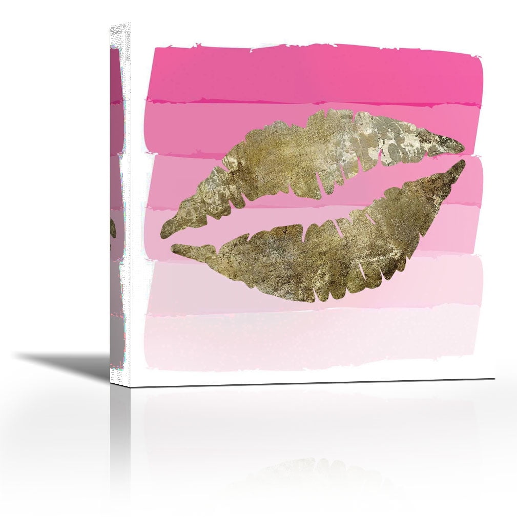 Sparkle Glam Pinks 4 Contemporary Fine Art Giclee on Canvas Gallery