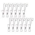 thumbnail image 4 of 20Pcs Household Hook Rack Bathroom Clip Towels Clip Hanger Home Room Clip, 4 of 8