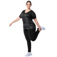 thumbnail image 2 of Athletic Works Women's and Women's Plus Core Active V-Neck T-Shirt, Sizes XS-4X, 2 of 6
