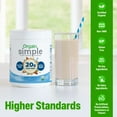 thumbnail image 4 of Orgain Simple Organic Vegan 20g Protein Powder- Plant Based, Non-GMO, Vanilla 1.25lb, 4 of 10
