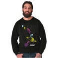 thumbnail image 5 of Retro NASA Space Milky Way Planets Sweatshirt for Men or Women Brisco Brands S, 5 of 6