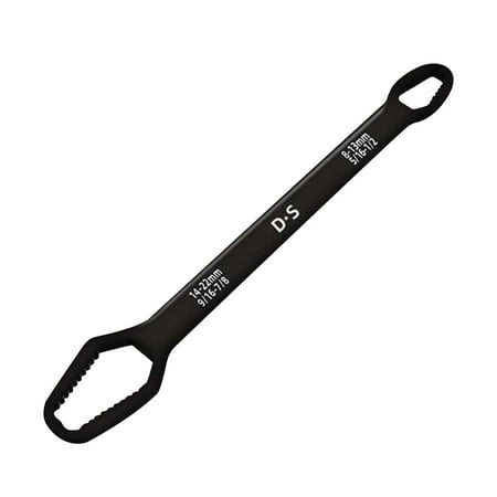 

Krqap 1/2 Torque Wrench Double End Universal Wrench Tool Various Specifications Of Bolt Nut Removal Socket Wrench
