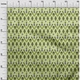 thumbnail image 2 of oneOone Cotton Poplin Fabric Paisley & Chevron Ikat Decor Fabric Printed BTY 42 Inch Wide, 2 of 4
