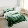 thumbnail image 3 of Manfei Tree Print 2pcs Bedding Comforter Set for Teens Boys Girls,Botanical Theme Twin Comforter Sets,Jungle Plants Breathable Bedding Set,Luxury Bedroom Decor,Reversible, 3 of 8