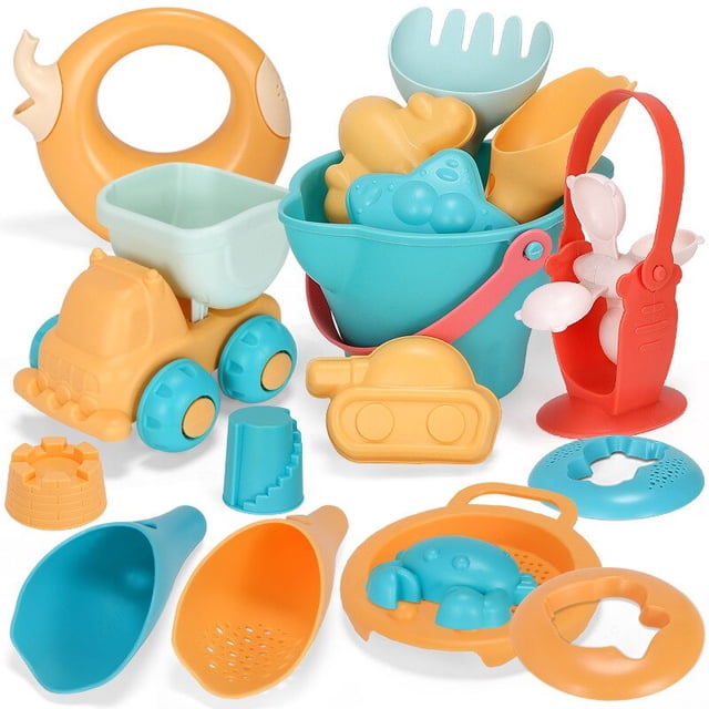 Toys For Kids Baby Beach Game Toys Children Sandbox Set Kit Summer Toys for Beach Play Sand Water Game Outdoor Toys heqiyong LED