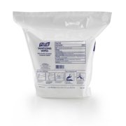 Purell Hand Sanitizing Wipes, 6 Inch X 8 Inch, White, 1200/Refill Pouch, 2 Refills/Carton