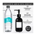 thumbnail image 3 of Dispensador De Jabón Liquido 4 Kit De Baño Y Cocina NEGRO, 3 of 5