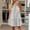 White, variant on Blmnix Fit & Flare Women Dresses Polka Dot Dress Off the Shoulder Dress Halter Mini Black Sleeveless Antimicrobial Protection Casual Dresses for Women,L
