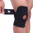 thumbnail image 5 of Sport Compression Knee Sleeve Elastic Knee Stabilizer, Black, 5 of 15