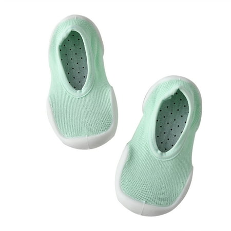 

1 Pair Infant Toddler Shoes Girls Boys Soft Comfortable Non-slip Casual Shoes Soft Comfortable Non-slip Kid Baby First Walkers Socks Shoes