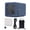 Lake Blue, variant on Single Watch Winder Box PU Leather Automatic Rotating 5 Modes USB-C Power with Ambient Light Lake Blue 6.42 inches / 16.3 cm