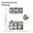 thumbnail image 3 of Cocina Integral Completa Modular Madesa Nice 120cm Crema 07, 3 of 6