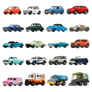 مجموعة علبة الثقاب المكونة من 20 لعبة سيارات وشاحنات وحافلات، مركبات ألعاب بمقياس 1:64، قد تختلف الأنماط