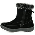thumbnail image 3 of Brinley Co. Womens Faux Fur Trim Tread Sole Winter Boot, 3 of 7