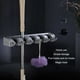 thumbnail image 2 of Ounissouiy Colgador de fregonas de PP portátil de alta resistencia para el hogar, baño, cocina, oficina, edificio, gancho de escoba de silicona, Juegos de accesorios de baño Gris, 2 of 6