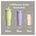 thumbnail image 5 of Nomad 32 oz with Handle and Straw Lid, Leakproof, Double Insulated, 32oz Cup Stainless Steel (Stone), 5 of 9