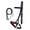 Black/Pink, variant on Horse Western Cob Leather Training Tack Bitless Sidepull Bridle w/ Reins 7711TL-C