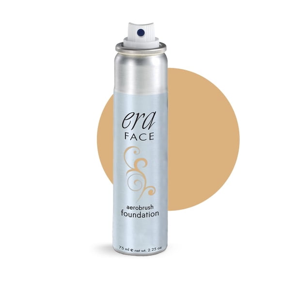 ERA Face spray maquillaje (R6 Ginger 2.25 oz) - base con aerógrafo spray profesional para uso diario en cosméticos de Era Beauty