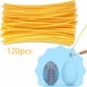 thumbnail image 4 of 120 palitos de cera de abejas para manualidades, crayones de cera de abejas, suministros de arte, decoración navideña para adultos, decoración de huev, 4 of 9