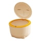 thumbnail image 3 of Bote de basura para arena de gatos Fernando con tapa tipo prensa Beige, 3 of 8