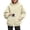 1-282Beige1572, variant on CAIVO Long Sleeve Hoodies For Women Cozy Relaxed Fit Hooded Sweatshirt With Front Pockets Casual Winter Pullover Solid Color Athletic Tops