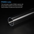 thumbnail image 4 of Acrylic Pipe Clear Rigid Round Tube 51mm ID 55mm OD 10" for Lamps and Lanterns, Water Cooling System, 4 of 6